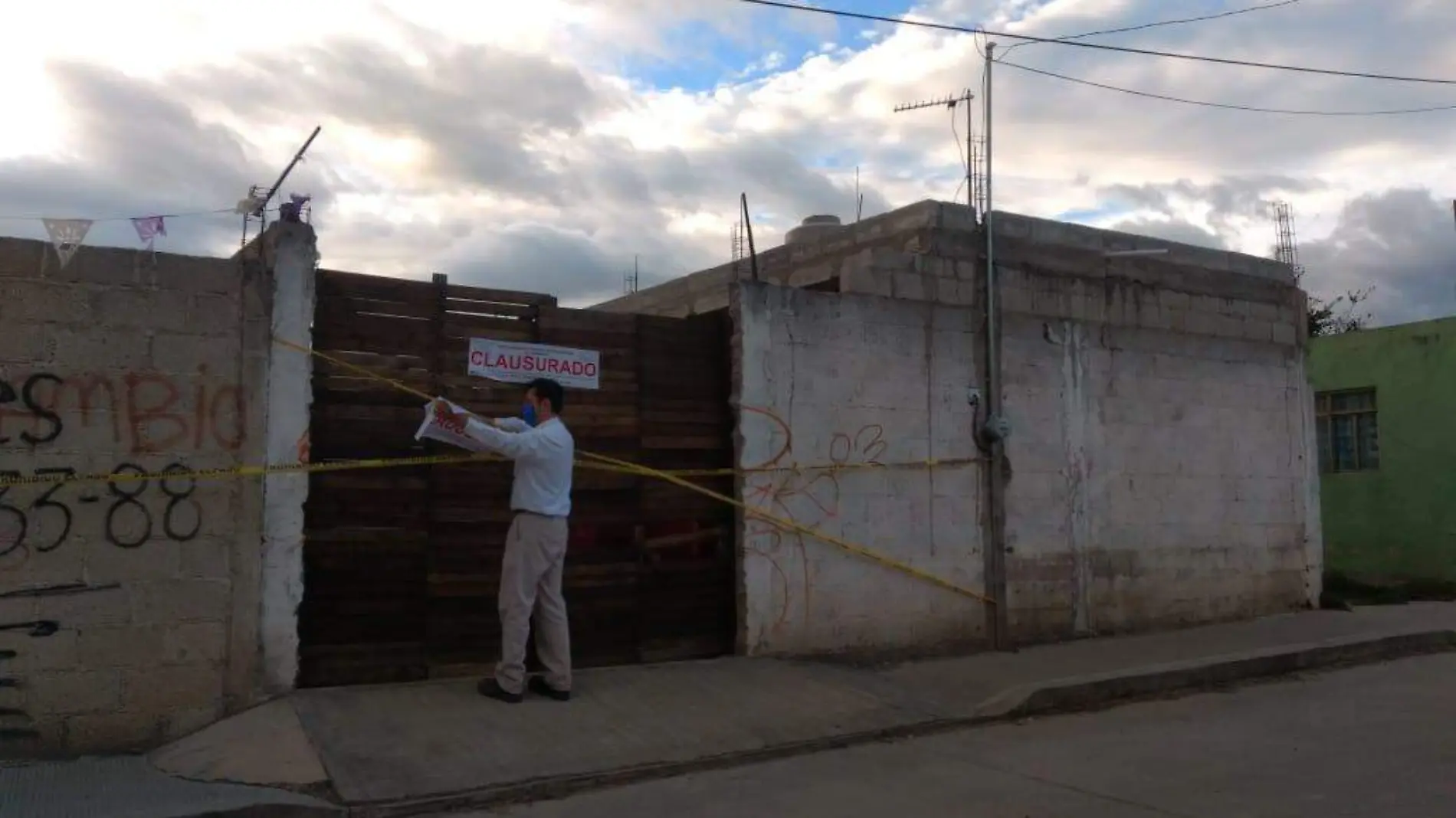 Clausura depósito Xonacatepec